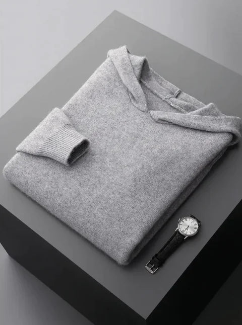 Casual Knitted Hoodie
