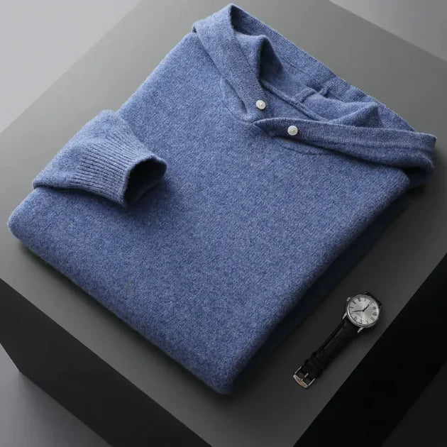 Casual Knitted Hoodie