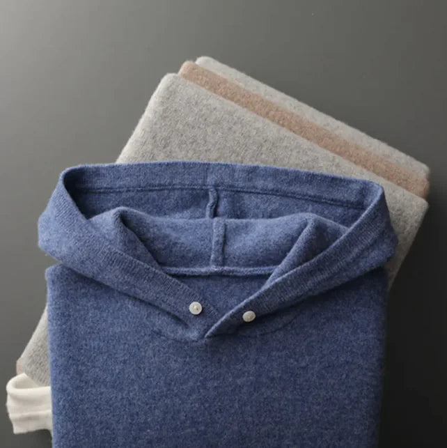 Casual Knitted Hoodie